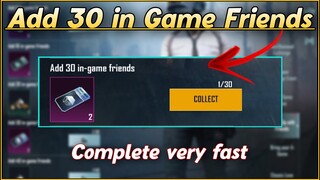 Add 1 in Game Friends | Add 30 in Game Friends | Squad Up With Friends