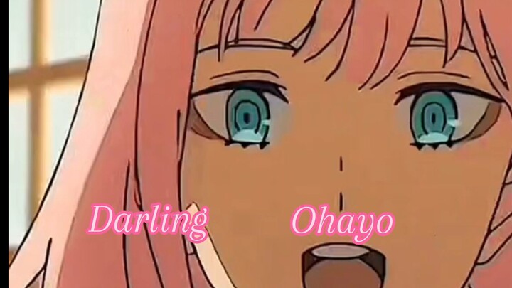 -Darling ohayo😁![AMV DARLING IN THE FRANX]!