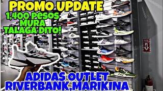 ADIDAS OUTLET NA LAGING MAY SALE 1,400 PESOS LANG MAY ADIDAS SHOES KANA UP TO 70% OFF PROMO.