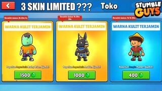 BELI 3 SKIN LIMITED DI STUMBLE GUYS MAHAL BANGET TAPI AKU SUKA FITUR INI!