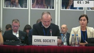 Guy Pages at OSCE- Hate Crimes Against Jews