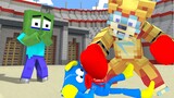 Monster School: Toys Battle - Huggy Wuggy vs Glamrock Freddy | Minecraft Animation