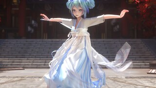 [Hatsune Miku/cloth simulations/C4D/Scene reconstruction] To celebrate miku's birthday, miku in real light