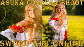 Asuna From Sword Art Online Anime Cosplay Shoot