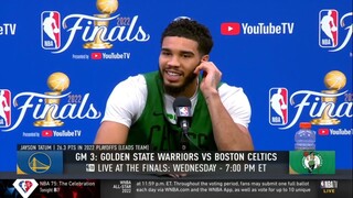 "Marcus Smart is best defensive player" Jayson Tatum on Finals Game 3: Celtics vs Warriors