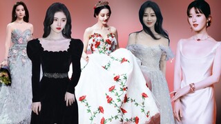 The most beautiful red carpet outfits of Cbiz female stars