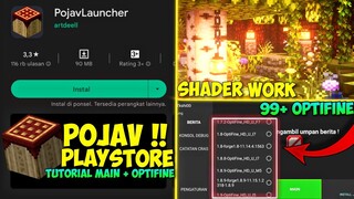 100 Work! CARA MAIN MINECRAFT JAVA DI HP ANDROID 2022 !! - Pojav Launcher