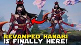 REVAMPED HANABI IS FINALLY HERE! | NEW REMODEL DESIGN FOR HANABI'S REVAMP! | MOBILE LEGENDS NEWS!