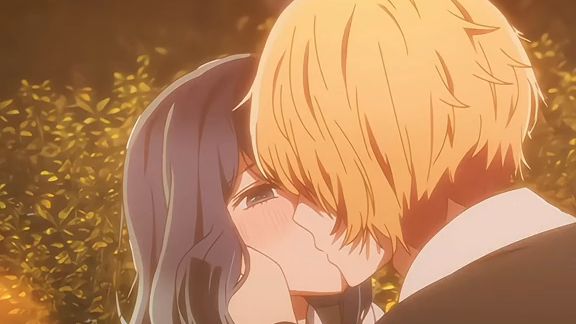 Aqua kissed Akane and became a couple together  Oshi no Ko - Episode 8  推しの子 