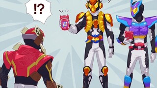 【Kamen Rider gavv】Cùng một mẫu điện thoại di động