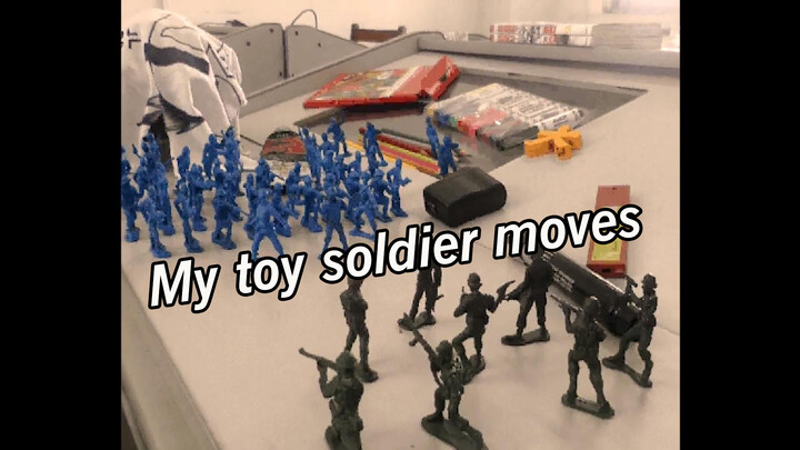Real Life Evil Squadron! Can Your Toy Soldiers Move?