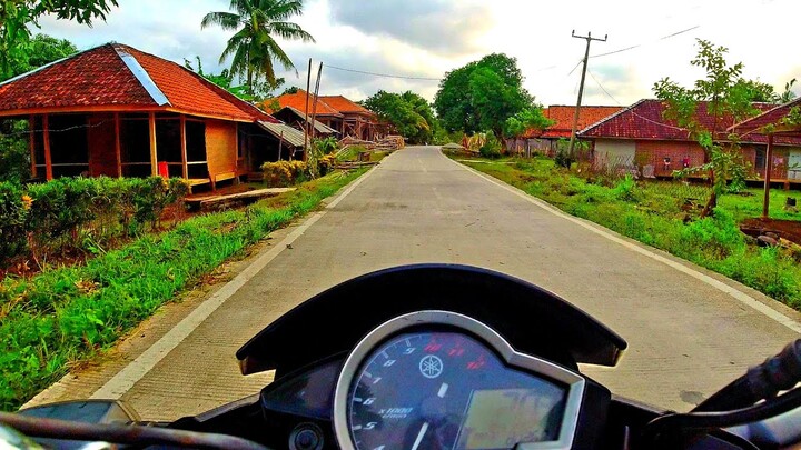 MOTO VLOG PEDESAAN - ASMR - JJS DI KAMPUNG. KE SINDANGBARANG CIANJUR SELATAN