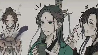 Luo Binghe and Lan Wangji: It’s better to take your wife away first