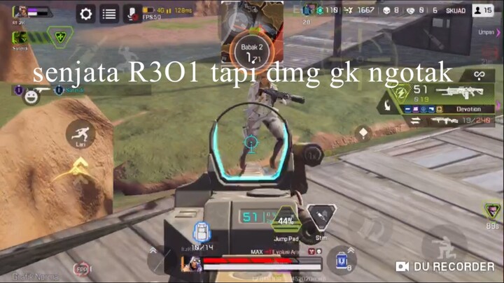 Main apex mobile malah ketemu cheater, armor 1dtk pecah