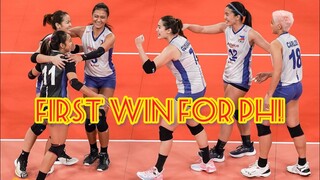 AVC CUP 2022 | Philippines vs Iran | Game Highlights | Women' s Volleyball