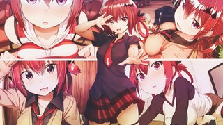 Bondage play!! The highlight moment of the great demon Satania