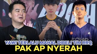 PAK AP NYERAH !! YAWI TERLALU MAHAL UNTUK MASUK TIM RRQ, BRUSKO MAKIN LELUASA ROAMER UTAMA