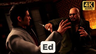 YAKUZA 6 - Boss Fight: Ed - 4K/60FPS (Retro)