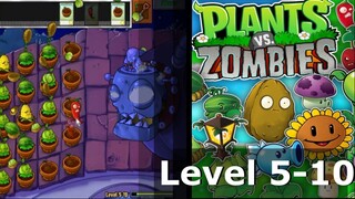 Plants Vs Zombies - Stage 5-10 End Game