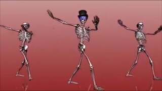 Mysterious dancing skeleton video ☠️☠️☠️