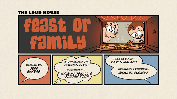 The Loud House , Season 4 , EP 40, (Feast or Family) English