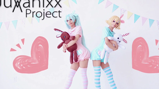 【Sweetiex2】Miku Rin Vocaloid Cosplay Dance Cover