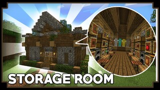 CARA MEMBUAT STORAGE ROOM - Minecraft Tutorial