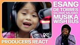 PRODUCERS REACT - Esang De Torres Salamat Salamat Musika Wish Bus Reaction