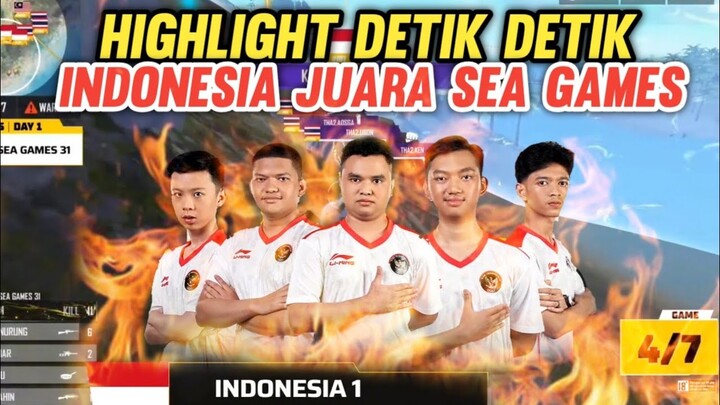 HIGHLIGHT TIMNAS INDONESIA JUARA 1 SEA GAMES FREEFIRE VIETNAM !