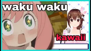 Tokino Sora Is Think The Way Anya Call Her Father Is Cute | Minecraft [Hololive/Eng Sub]
