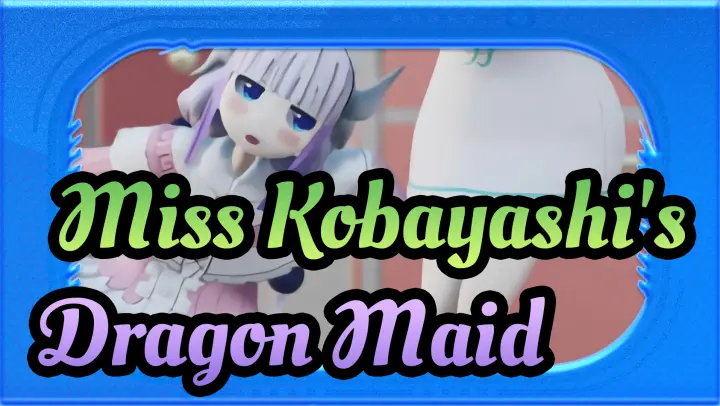 [Miss Kobayashi's Dragon Maid] [MMD Museum] Kanna&Izumi Sagiri's Dance - Lap Tap Love