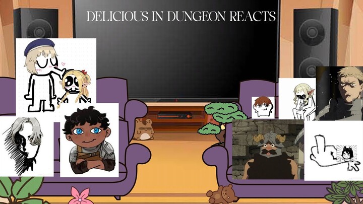 Delicious in dungeon reacts!! / DUNMESHI | [3/3] |
