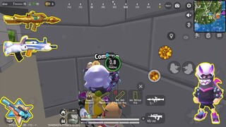 COMBO RPG + QBZ 6X SCOPE | 3 MAN SQUAD 32 KILL | SOUTH SAUSAGE MAN