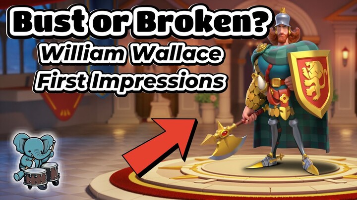 William Wallace is NOT a Must-Max | New Infantry Commander First Impressions [Rise of Kingdoms]