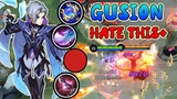 GUSION Hate This One Shot Combo AAMON | AAMON 1 Second Delete Combo | MLBB