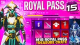 M15 Royal Pass Official Leaks | M15 And M16 Royal Pass New Treasure Crates Leaks | Pubg Mobile