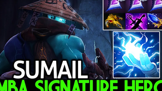 SUMAIL Storm Spirit ฮีโร่ลายเซ็น Imba กับ 10K MMR Puck Dota 2