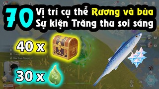 70 vị trí Rương huyền nguyệt và Bùa trục nguyệt ở Liyue | Genshin Impact