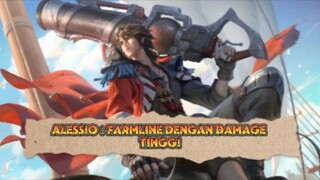 review Hero Alissio ... Farmline dengan damage besar