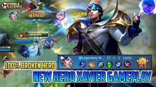 Xavier Mobile Legends , Next New Hero Xavier Gameplay - Mobile Legends Bang Bang