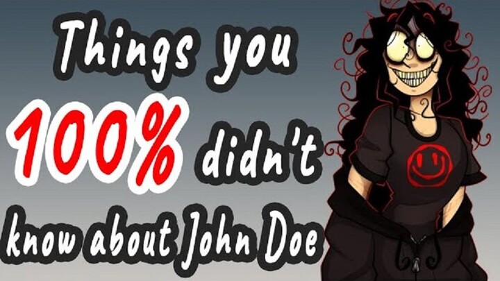 [Khủng bố hãy cẩn thận / John Doe / Phụ đề tiếng Trung] Mười điều bạn chưa biết về John Doe Phần 1