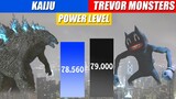 Kaiju and Trevor Monsters Power Comparison 2 | SPORE
