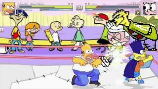 AN Mugen Request #1841: Homer Simpson & Bartman VS Lincoln Loud & Ed