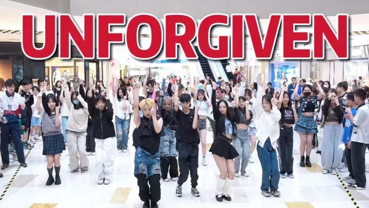 【LE SSERAFIM】Kimia yang sempurna! Bukankah ini benar-benar dibahas? .... UNFORGIVEN Setengah Lagu Ta