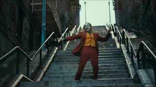 【电影片段】《小丑》里的下楼梯画面，载入史册的级别