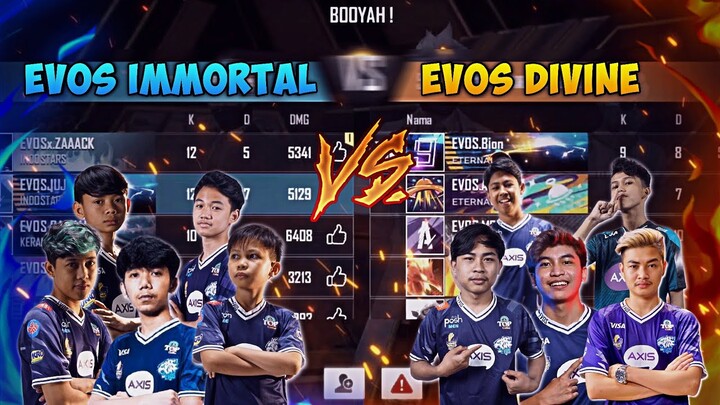 MIC CHECK EPIC BATTLE, EVOS IMMORTAL VS EVOS DIVINE !!