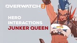 Overwatch 2 | Hero Interactions: Junker Queen