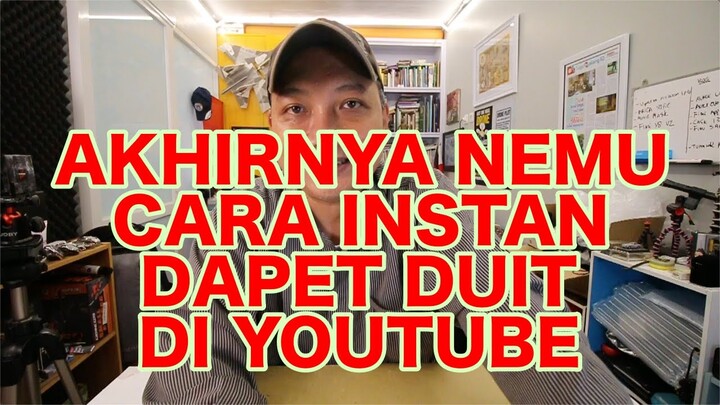 CARA DAPAT UANG CEPAT DI YOUTUBE 2022