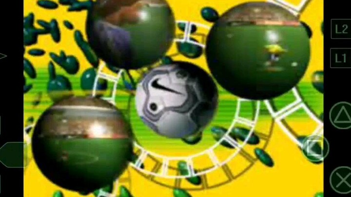 Ronaldo V-Football (Europe) - PS1 (Brazil vs Denmark) Duckstation emulator