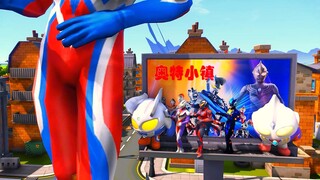 The dancing giant Ultraman Zero fell down